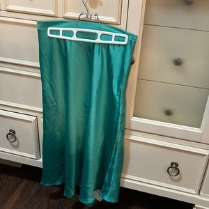 Vera & Lucy midi satin like midi skirt